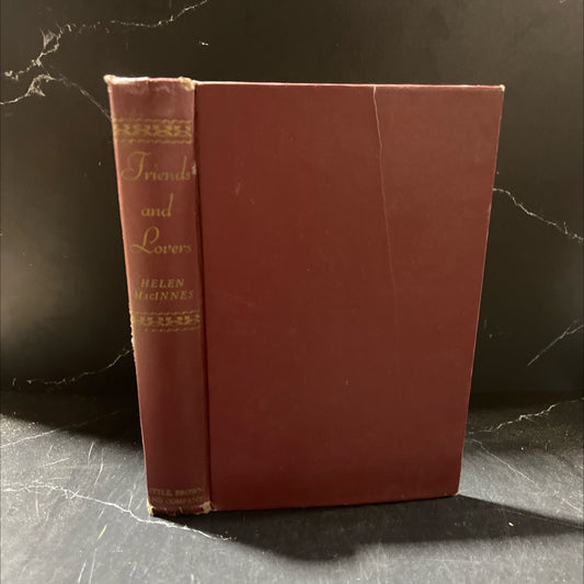 friends and lovers book, by helen macinnes, 1947 Hardcover image 1