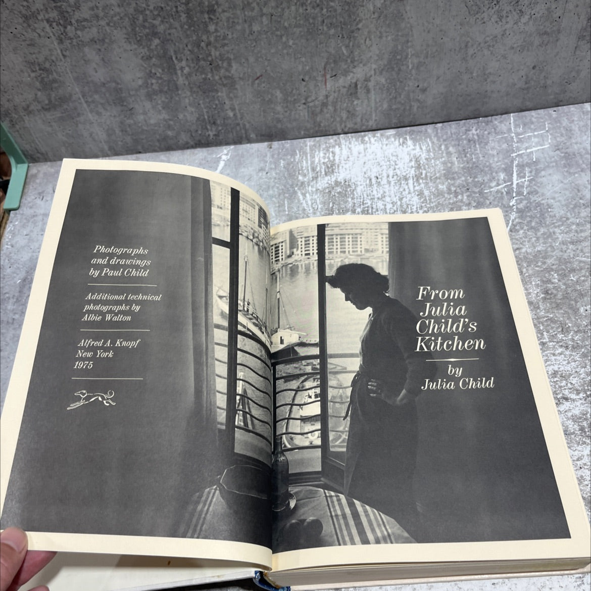 from julia child's kitchen book, by julia child, 1975 Hardcover image 2