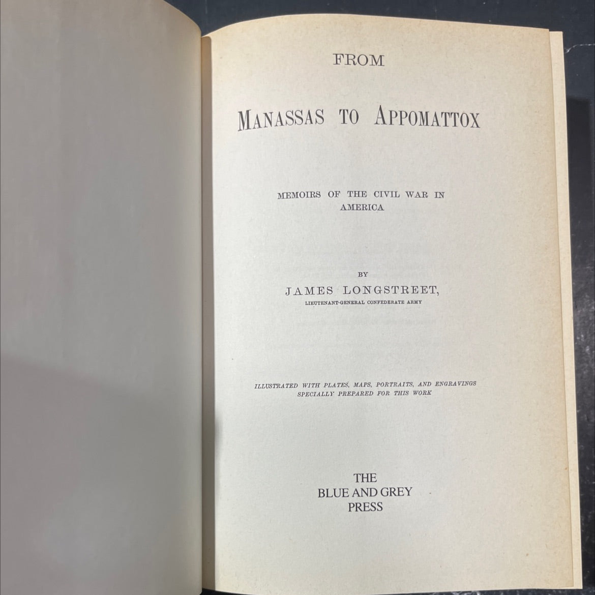 from manassas to appomattox memoirs of the civil war in america book, by james longstreet, 1984 Hardcover image 2