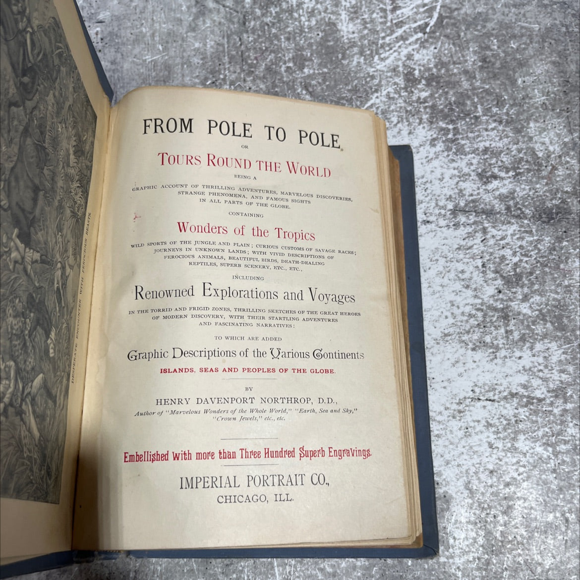 from pole to pole or tours round the world being a graphic account one phenomenaventures marvelous discoveries strange image 2