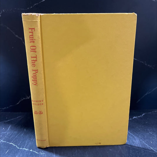 fruit of the poppy book, by robert wilder, 1965 Hardcover image 1