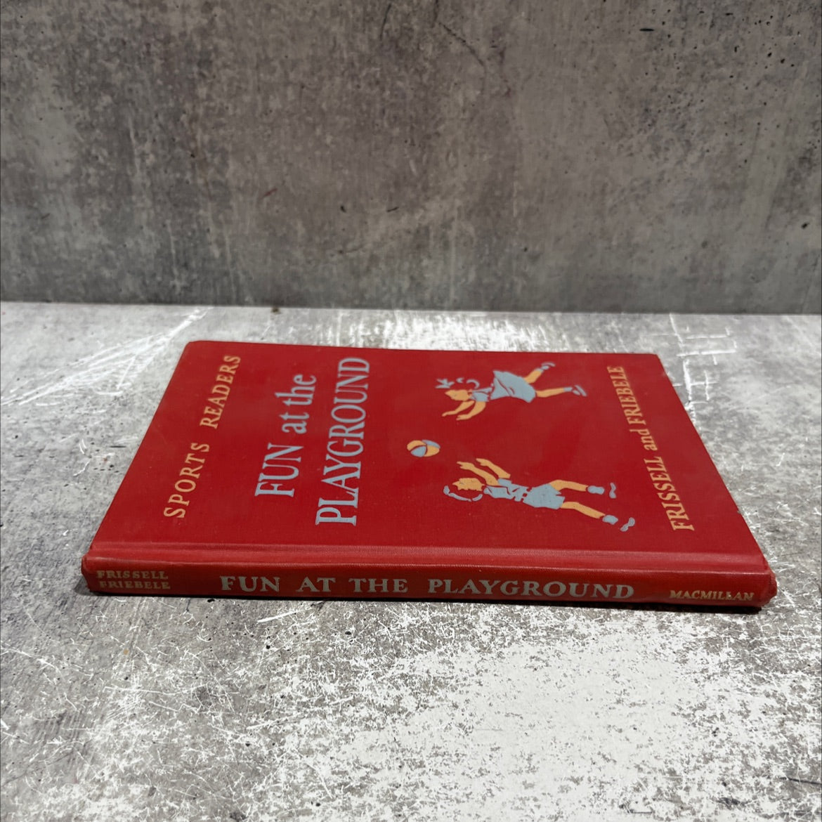 fun at the playground book, by bernice osler frissell, mary louise friebele, 1946 Hardcover image 4