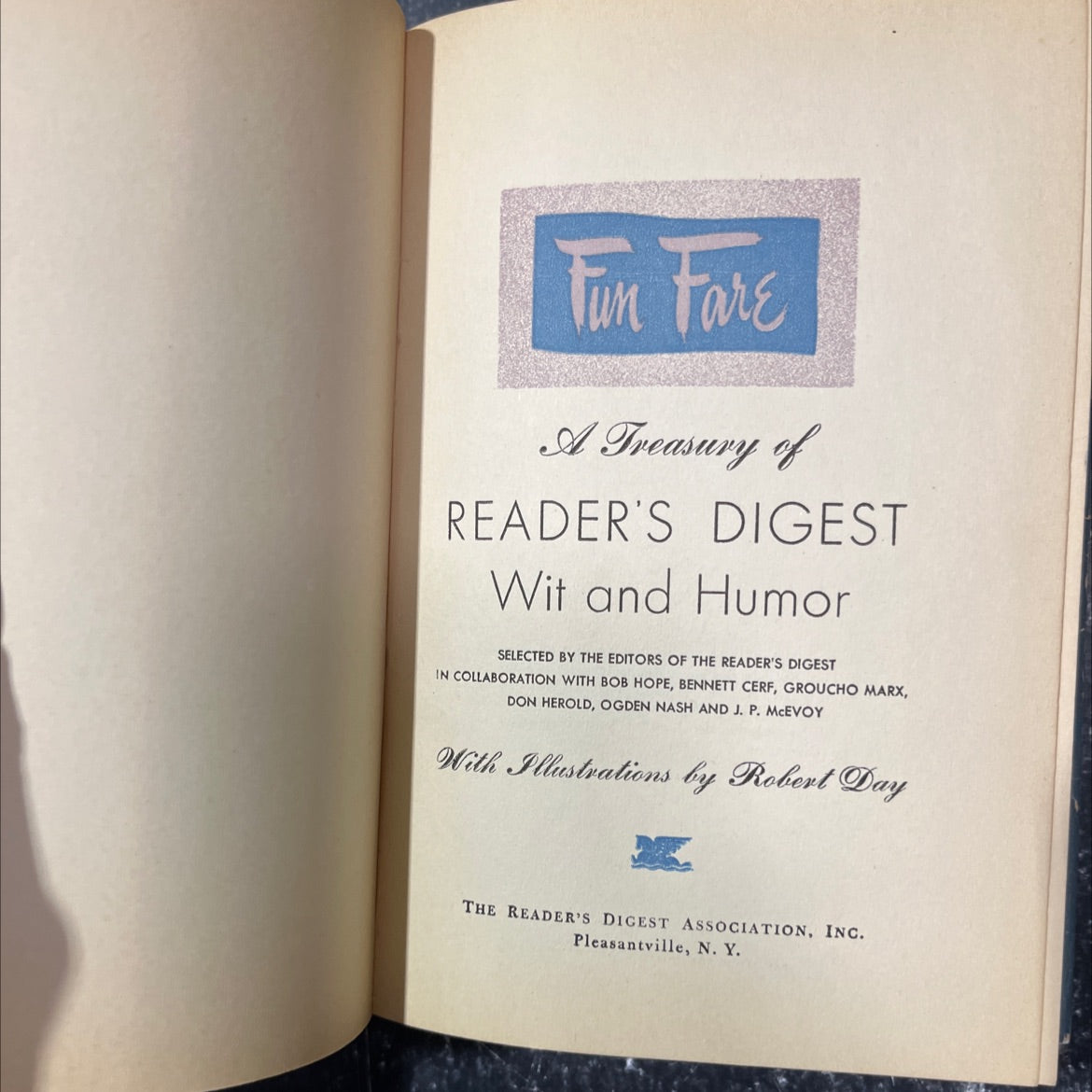 fun fare a treasury of reader's digest wit and humor book, by editors of the reader's digest in collaboration with bob image 2