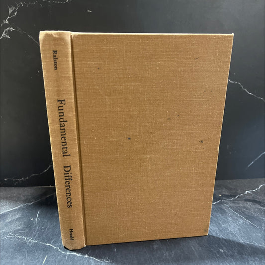 fundamental differences between the reorganized church and the church in utah book, by unknown, 1960 Hardcover image 1