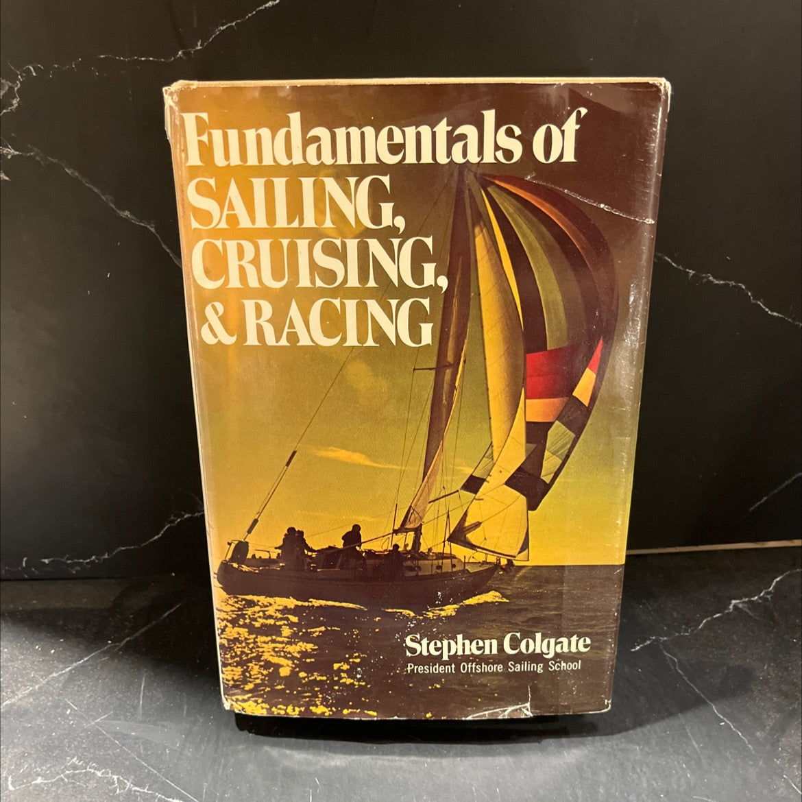 fundamentals of sailing, cruising, and racing book, by Stephen Colgate, 1978 Hardcover image 1