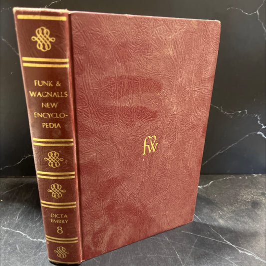 funk & wagnalls new encyclopedia book, by joseph laffan morse, 1973 Hardcover image 1