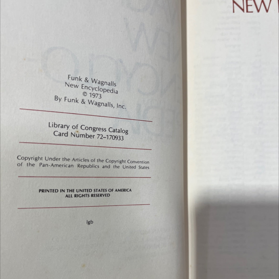 funk & wagnalls new encyclopedia book, by joseph laffan morse, 1973 Hardcover image 3
