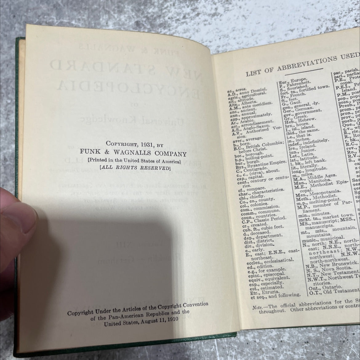 funk & wagnalls new standard encyclopedia 07 universal knowledge book, by unknown, 1931 Hardcover image 3