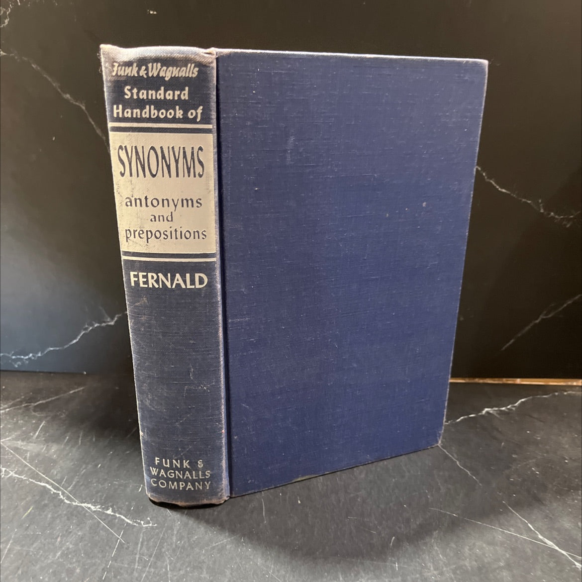 funk & wagnalls standard handbook of synonyms, antonyms, and prepositions book, by james c. fernald, 1947 Hardcover image 1