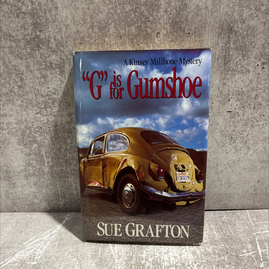 g is for gumshoe book, by Sue Grafton, 1990 Hardcover image 1