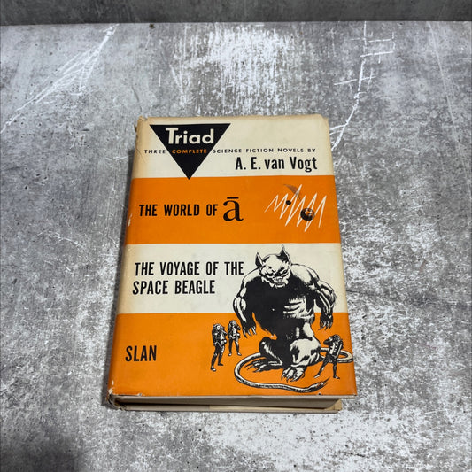 gaiat triad three complete science fiction novels book, by abby a. e. van vogt, 1951 Hardcover image 1