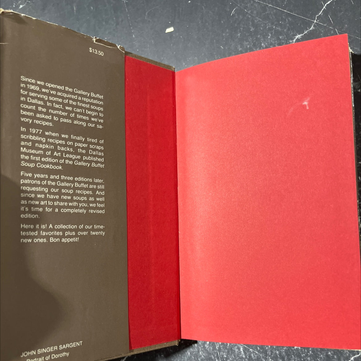 gallery buffet oup cookbook book, by Dallas Museum of Art, 1985 Hardcover image 4