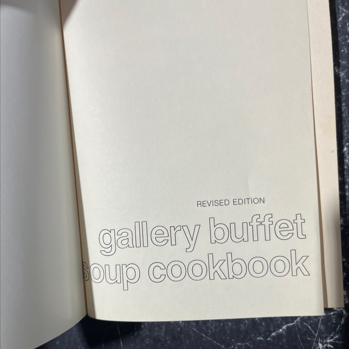 gallery buffet oup cookbook book, by Dallas Museum of Art, 1985 Hardcover image 2