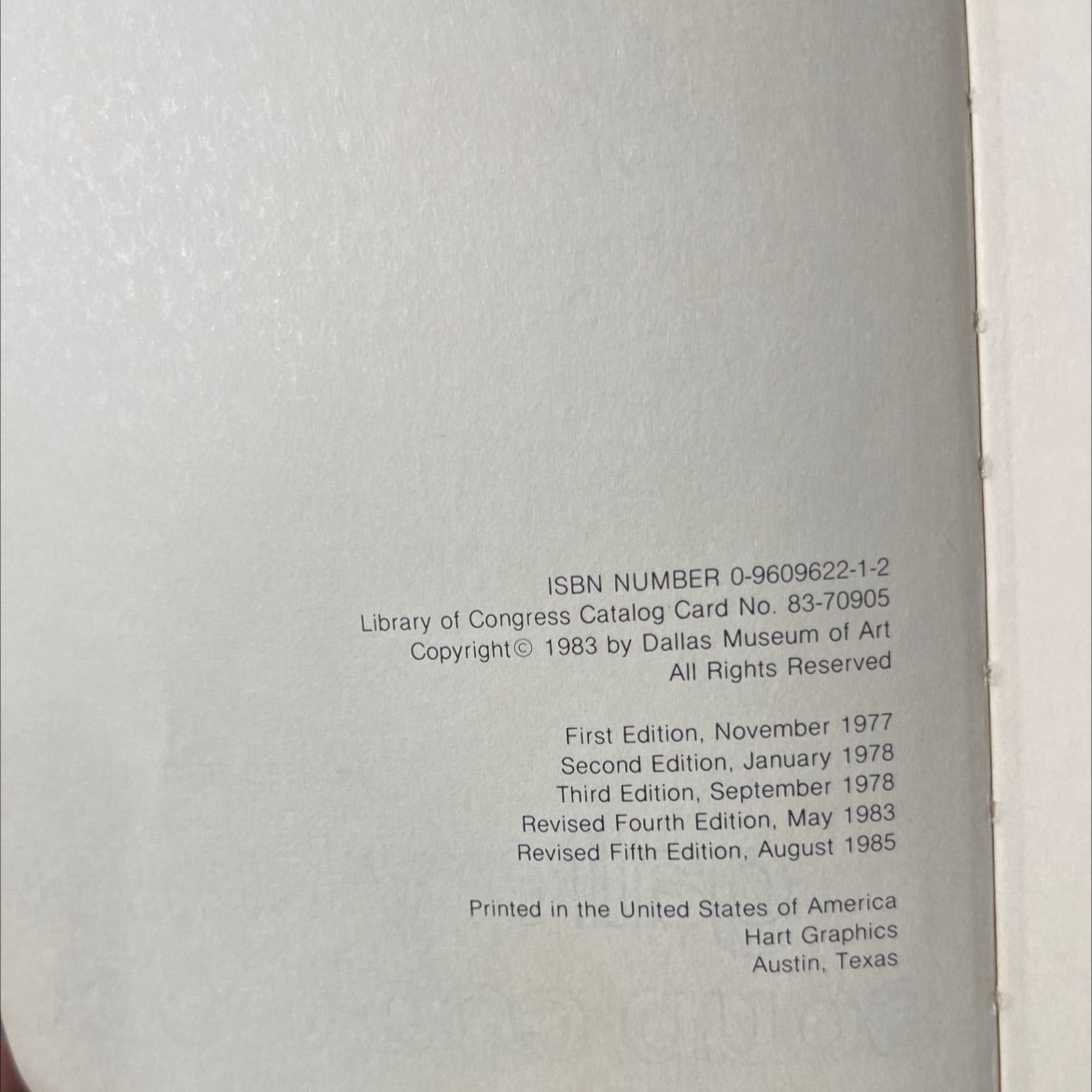 gallery buffet oup cookbook book, by Dallas Museum of Art, 1985 Hardcover image 3