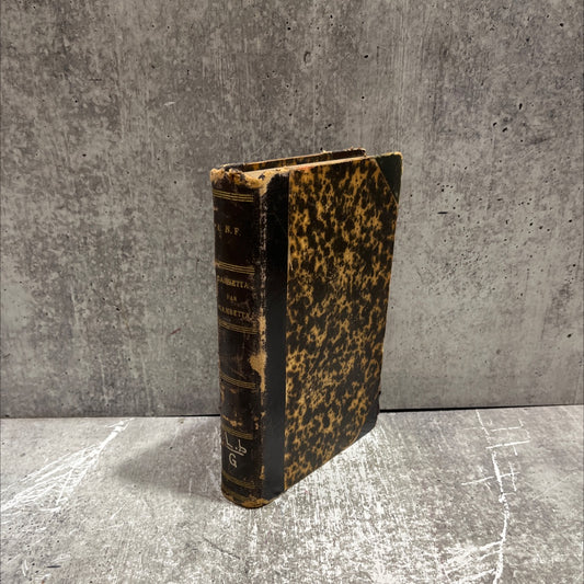 gambetta par gambetta letters and memories from family book, by P.-B. Gheusi, 1909 Leather image 1