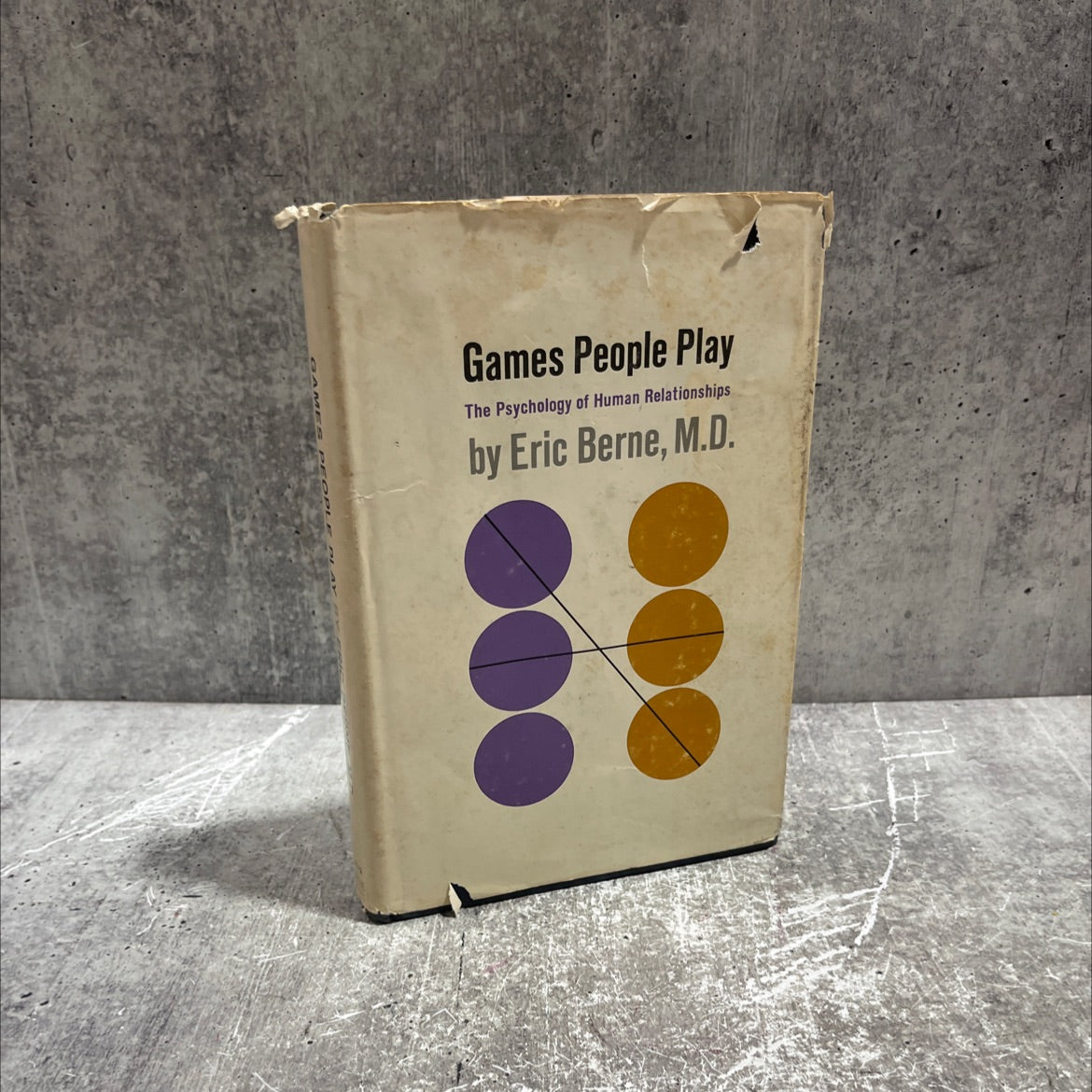 games people play the psychology of human relationships book, by eric berne, m.d., 1966 Hardcover image 1