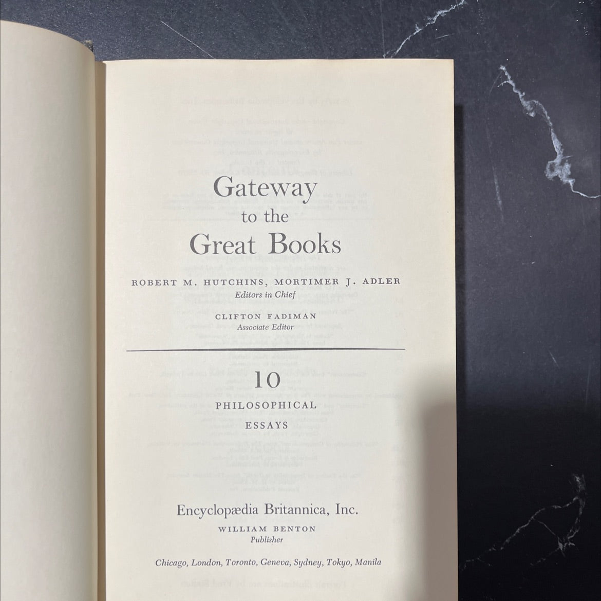 gateway to the great books book, by robert m. hutchins, mortimer j. adler, 1963 Hardcover image 2