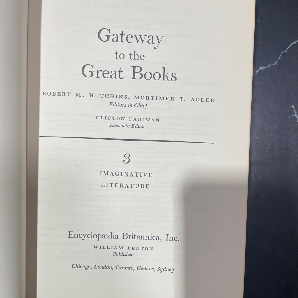 gateway to the great books book, by robert m. hutchins, mortimer j. adler, 1963 Hardcover image 2