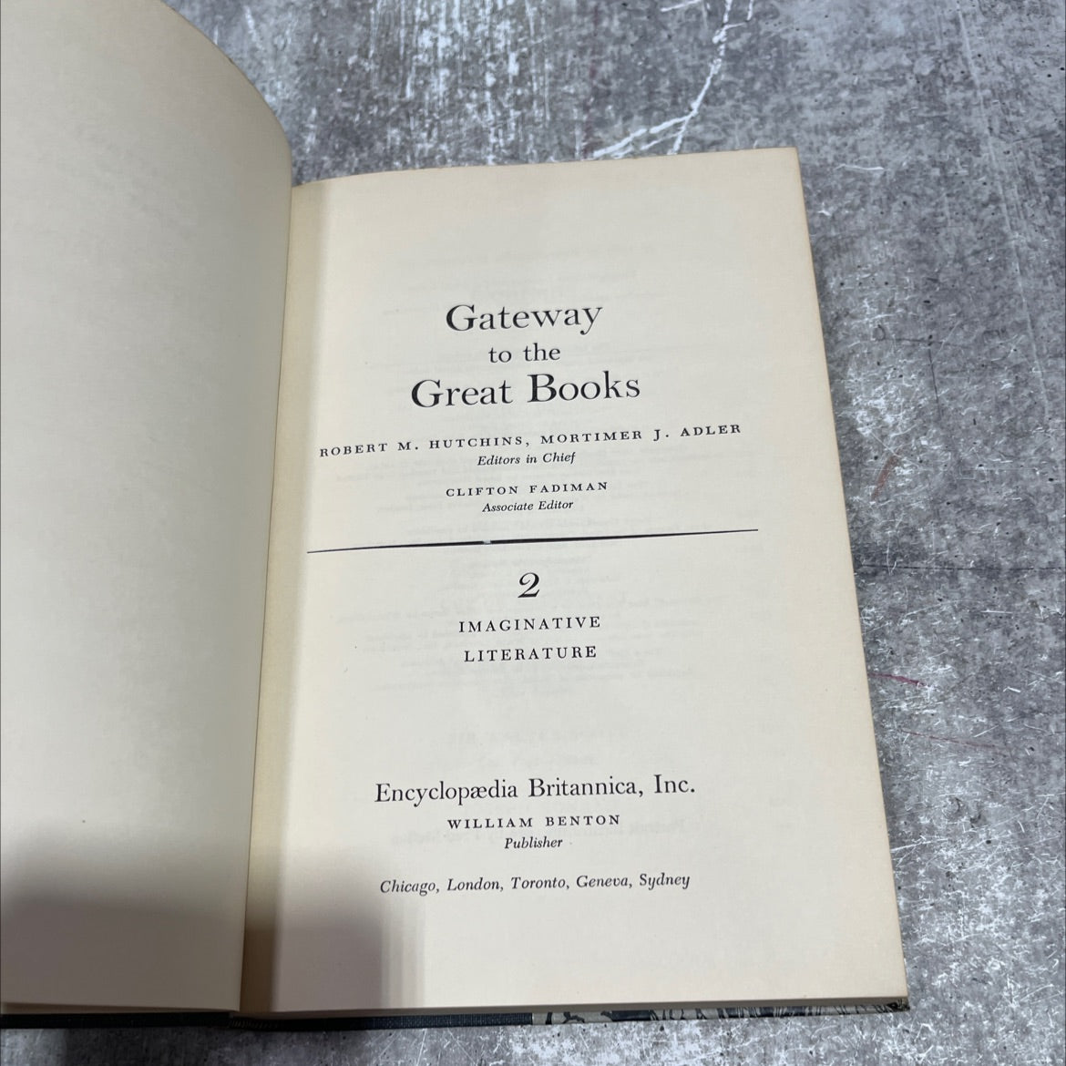 gateway to the great books book, by robert m. hutchins, mortimer j. adler, 1963 Hardcover image 2