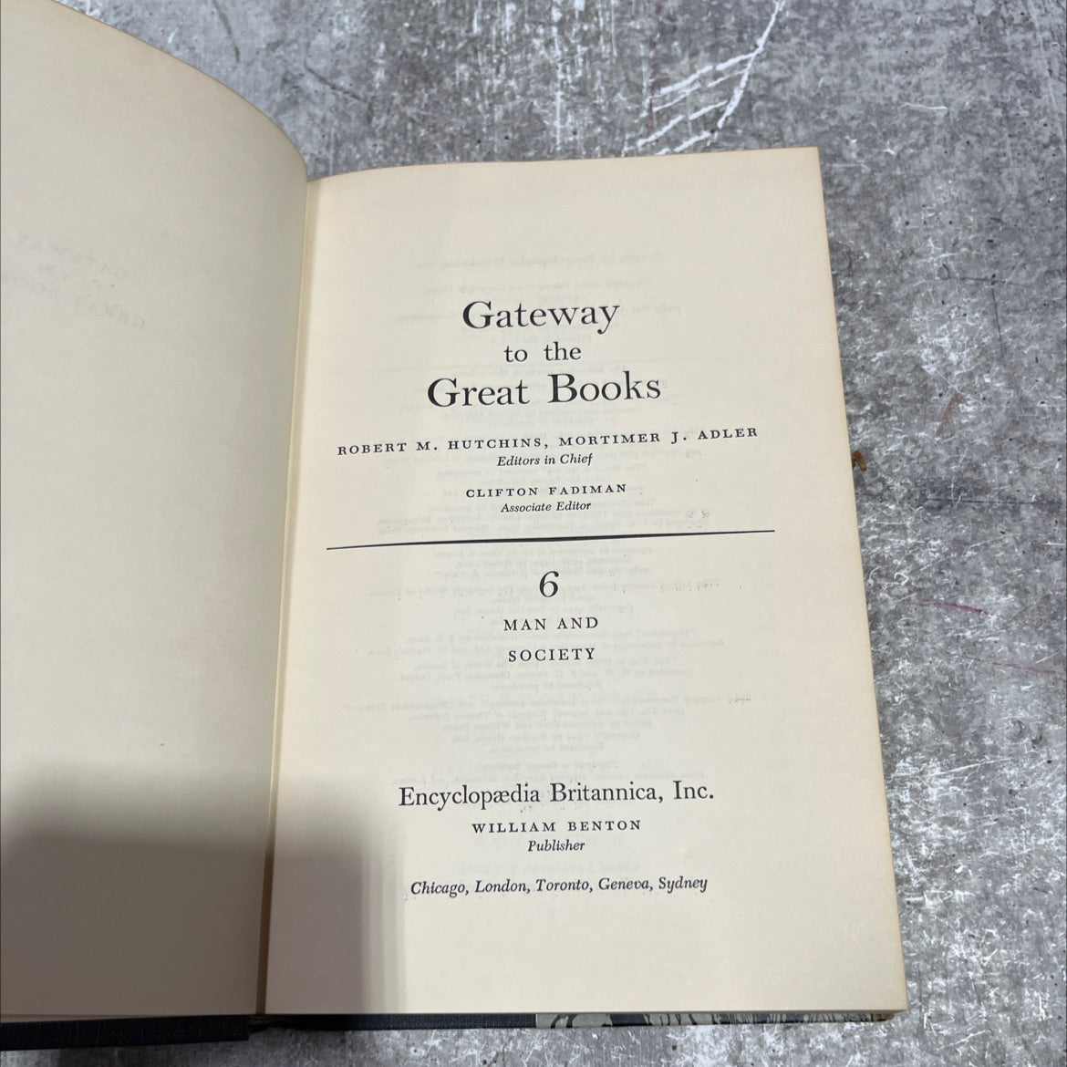 gateway to the great books book, by robert m. hutchins, mortimer j. adler, 1963 Hardcover image 2