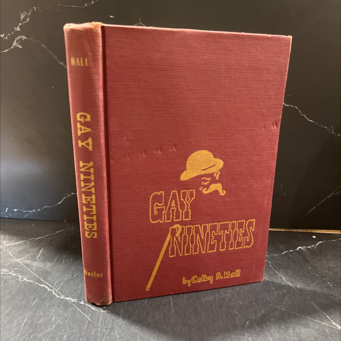gay nineties book, by Colby D. Hall, 1961 Hardcover image 1