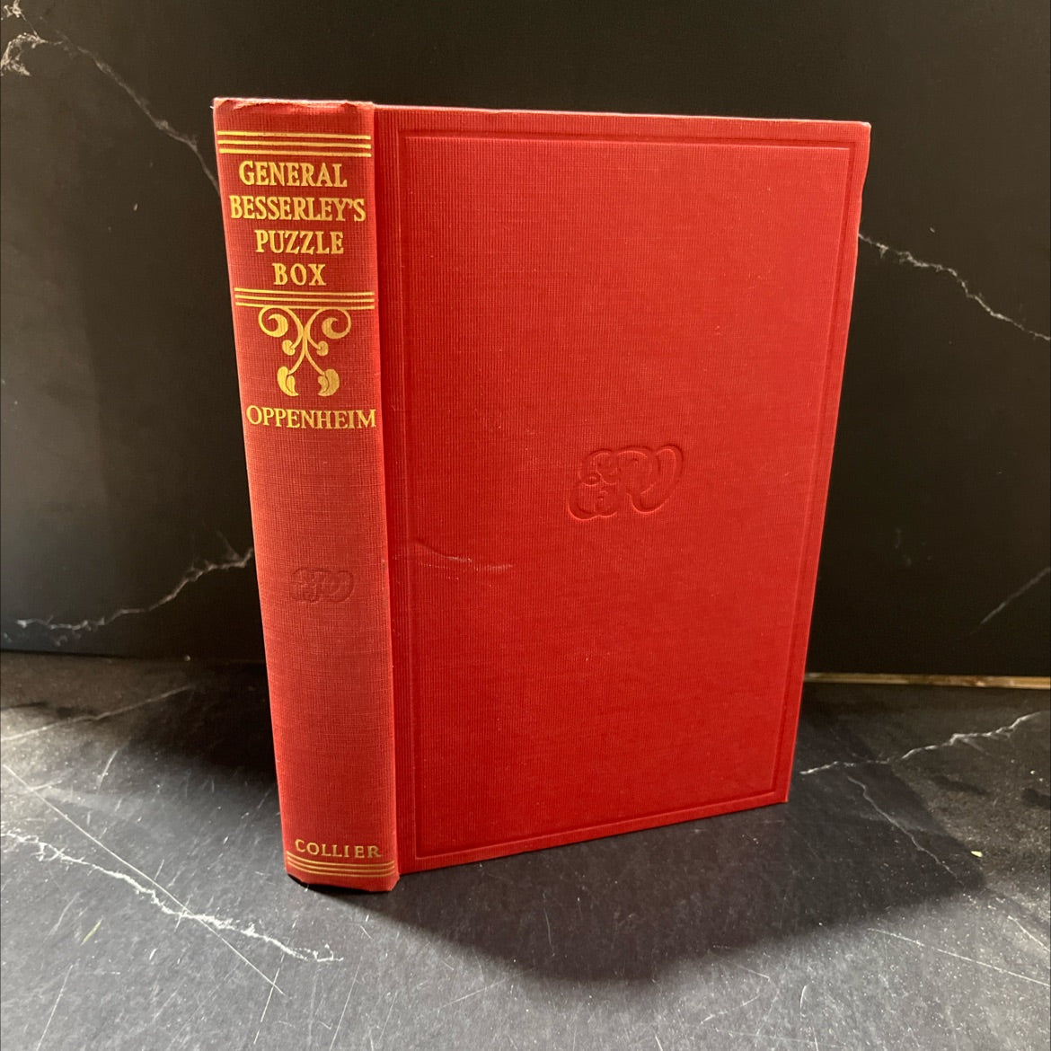 general besserley's puzzle box book, by e. phillips oppenheim, 1935 Hardcover image 1