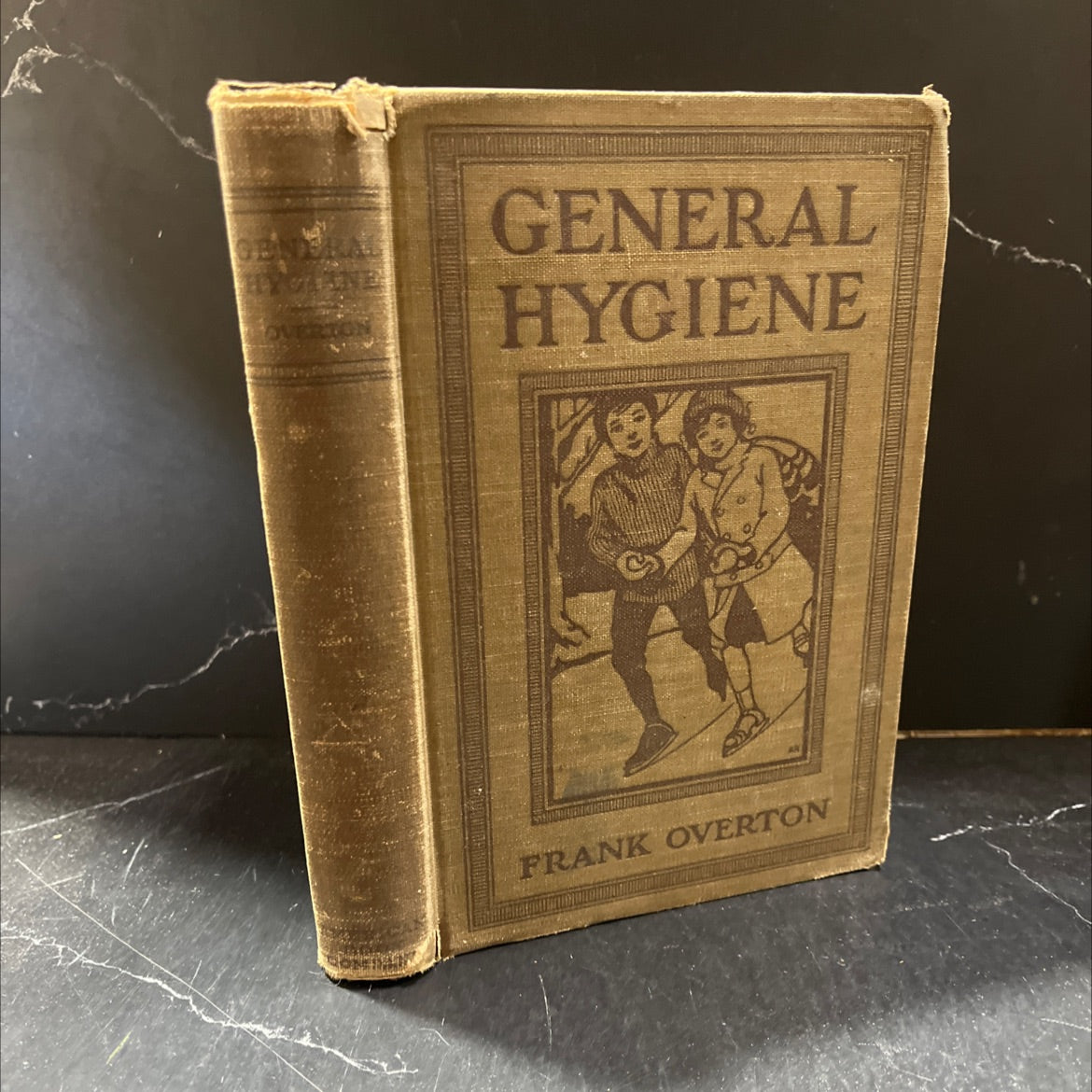 general hygiene book, by frank overton, 1913 Hardcover image 1