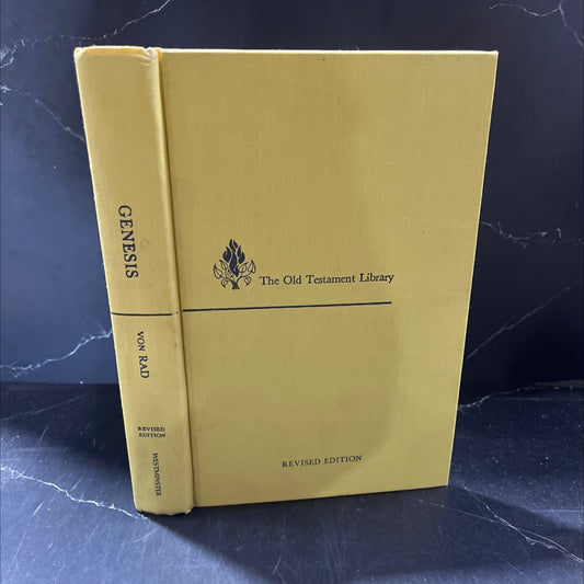 genesis a commentary revised edition book, by gerhard von rad, 1972 Hardcover image 1