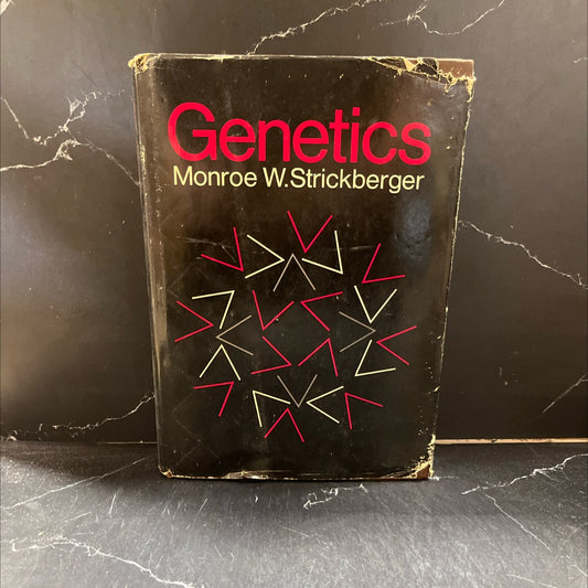genetics book, by Monroe W. Strickberger, 1968 Hardcover image 1