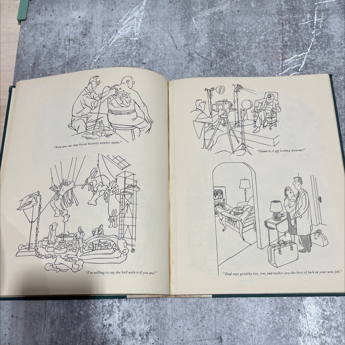 george price's characters more than 200 of his best cartoons book, by george price, 1955 Hardcover image 4