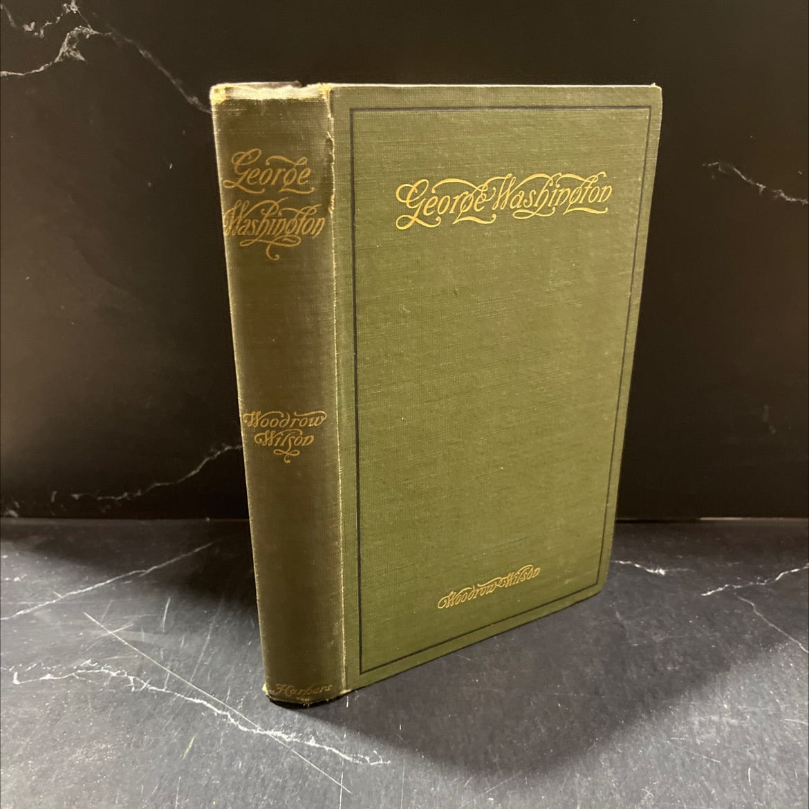george washington book, by woodrow wilson, 1900 Hardcover image 1