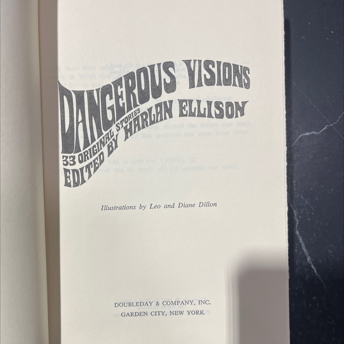 gerous visions book, by harlan ellison, 1967 Hardcover image 2