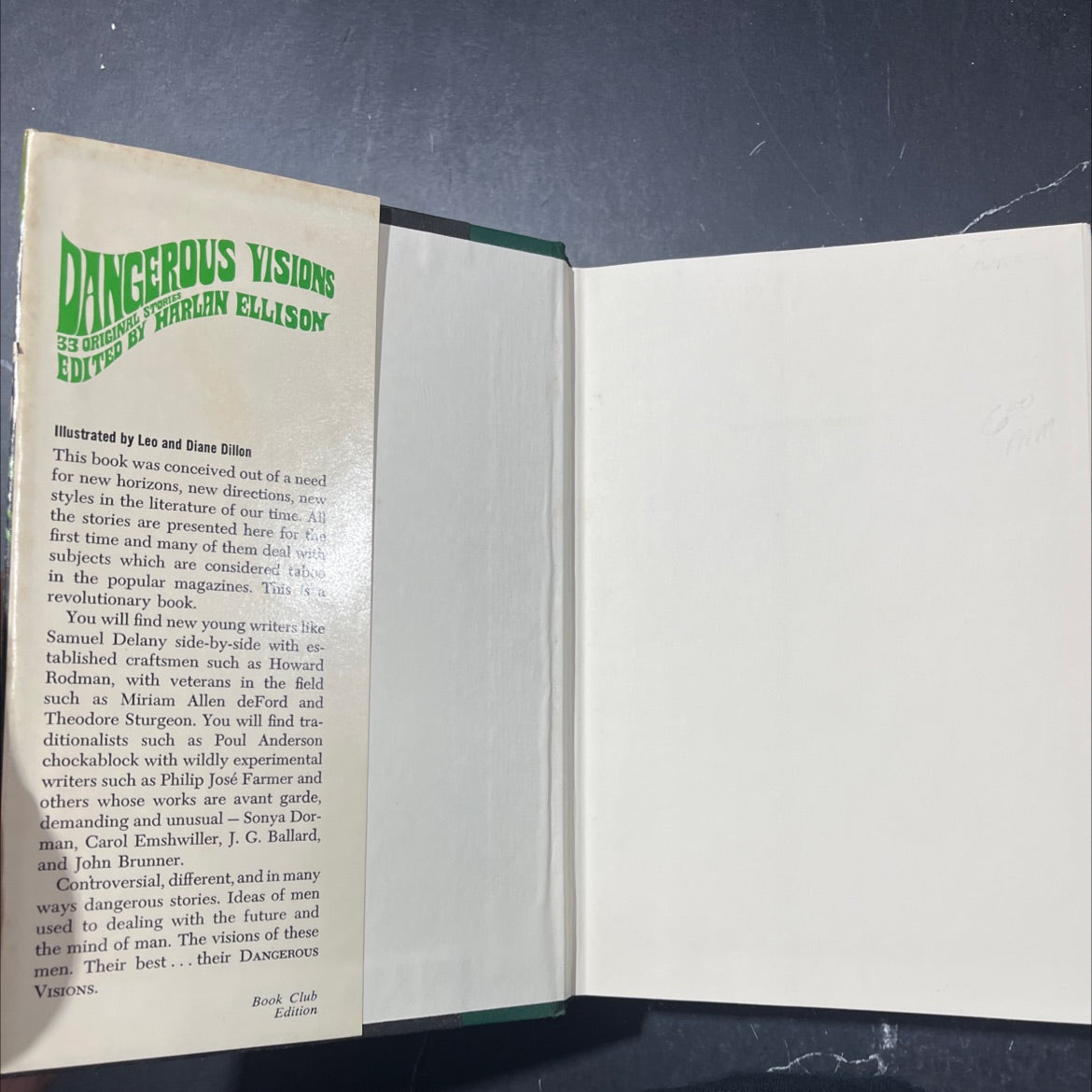 gerous visions book, by harlan ellison, 1967 Hardcover image 4