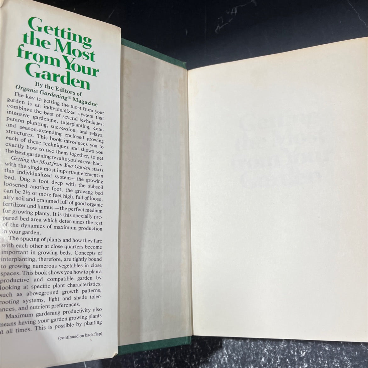 getting the most from your garden using advanced intensive gardening techniques book, by Dan Wallace, 1980 Hardcover image 4