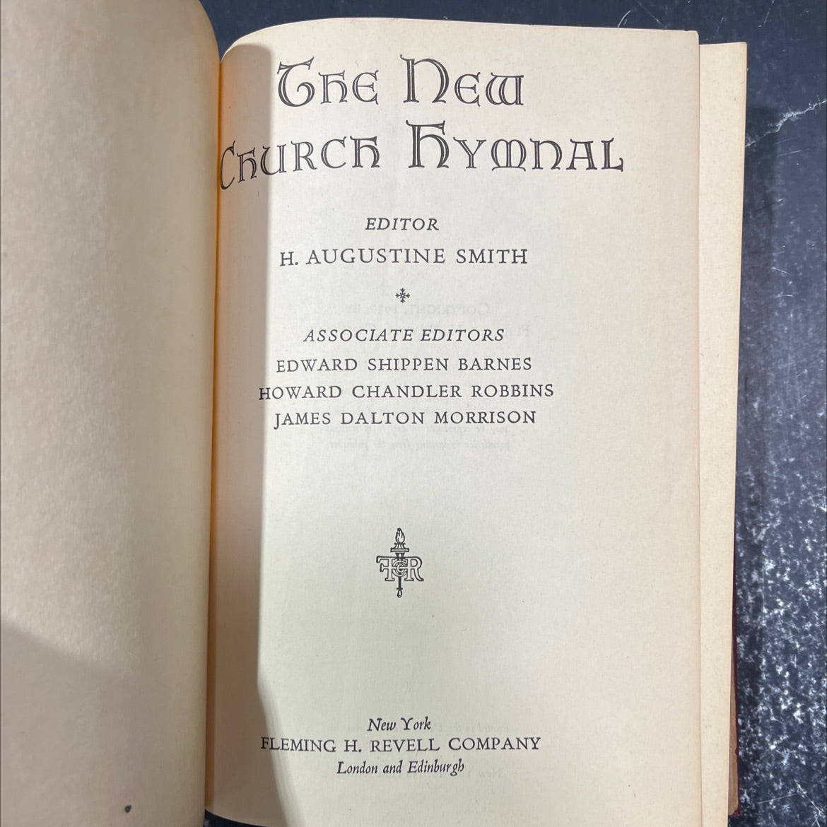ghe dew church hymnal book, by h. augustine smith, 1937 Hardcover image 2