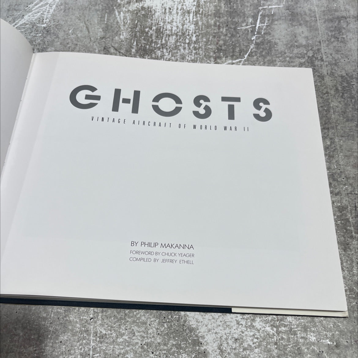 ghosts vintage aircraft of world war ii book, by philip makanna, 1987 Hardcover image 2