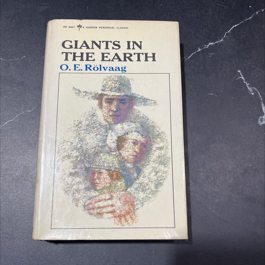 giants in the earth a saga of the prairie book, by o. e. rölvaag, 1955 Hardcover image 1
