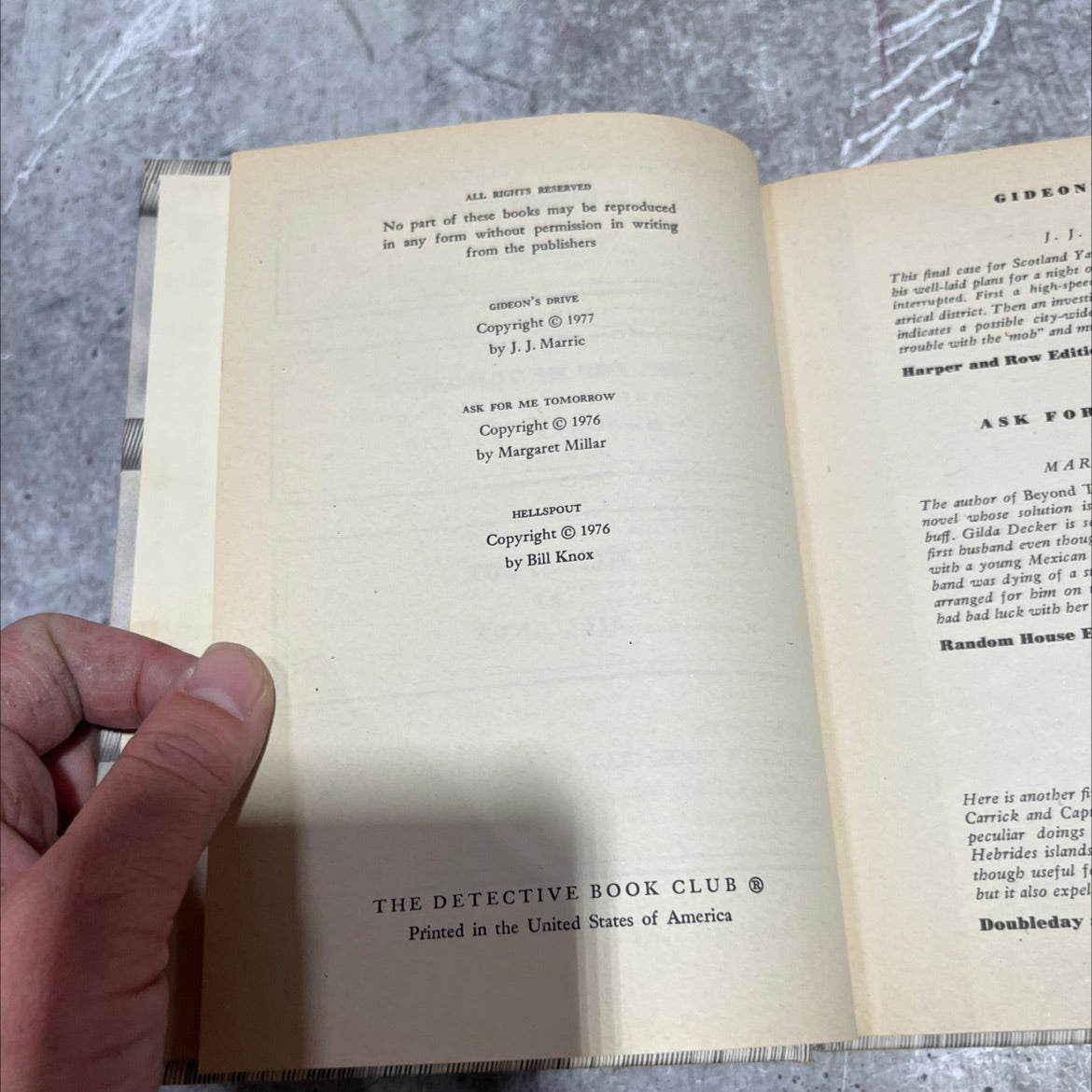 gideon's drive book, by j. j. marric, 1977 Hardcover image 3