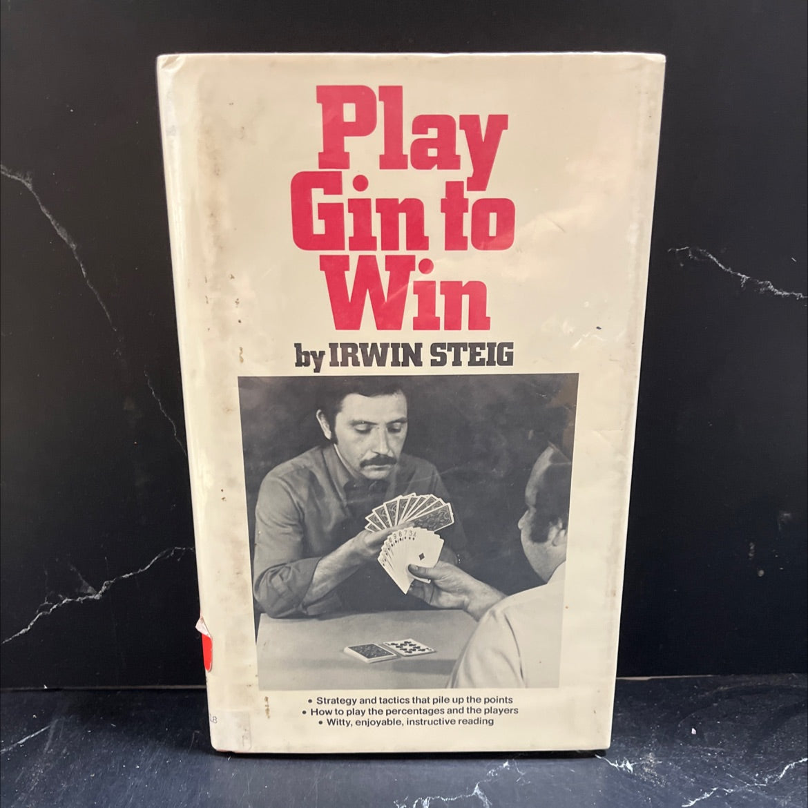 gin to win book, by Irwin Steig, 1971 Hardcover image 1