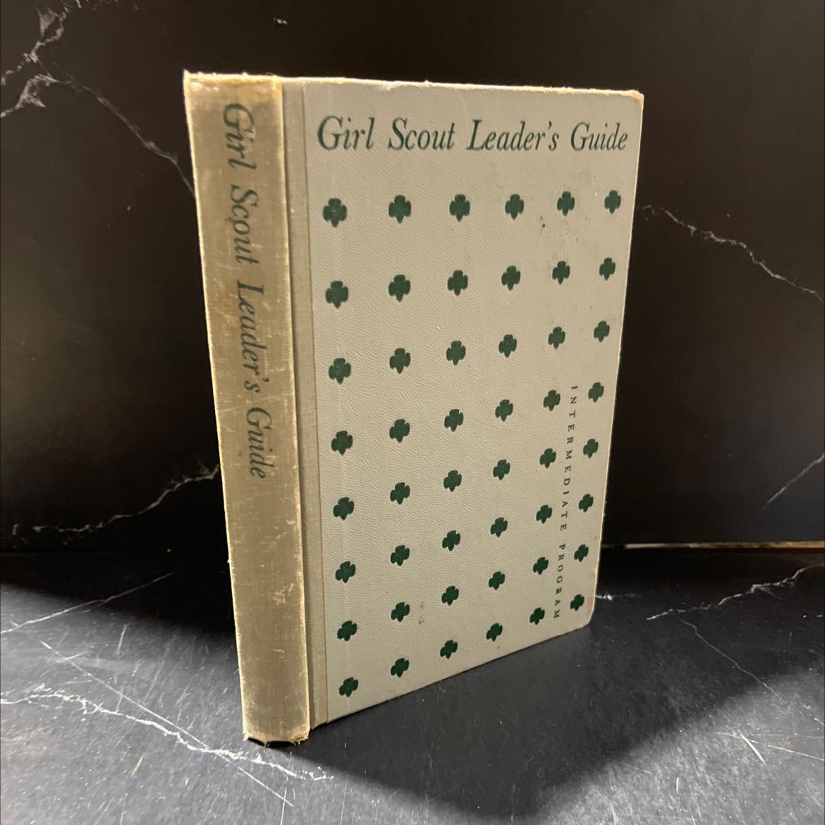 girl scouts leader's guide intermediate program book, by girl scouts of the u.s.a., 1955 Hardcover image 1