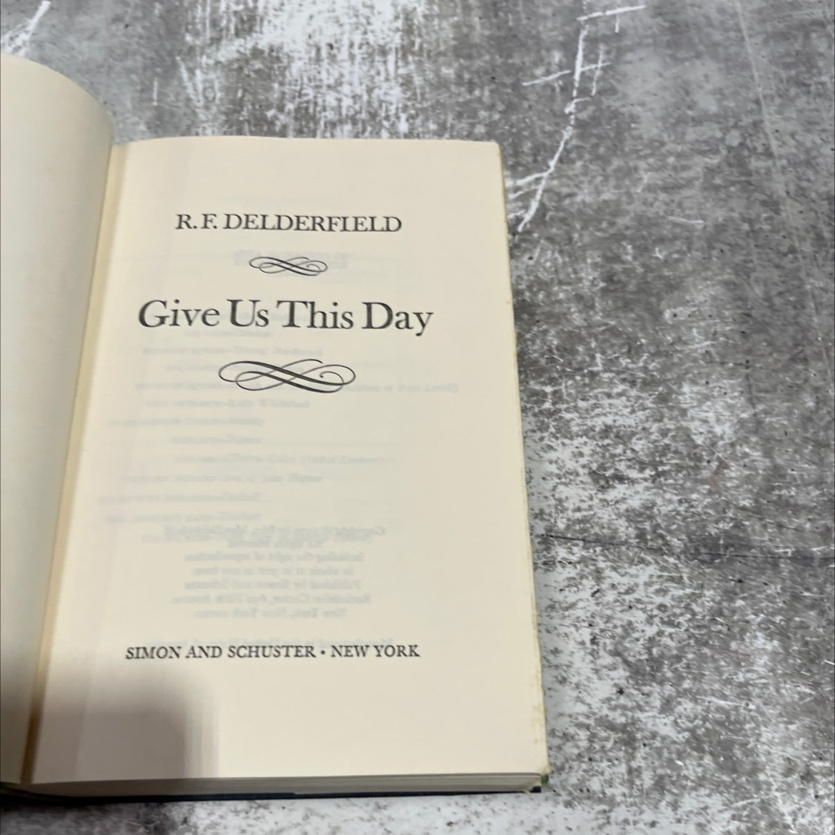 give us this day book, by r.f. delderfield, 1973 Hardcover image 2