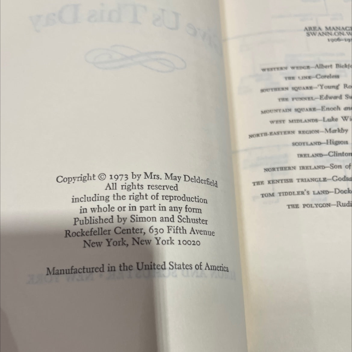 give us this day book, by r.f. delderfield, 1973 Hardcover image 3