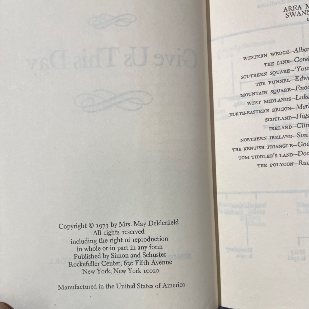 give us this day book, by R.F. Delderfield, 1973 Hardcover image 3