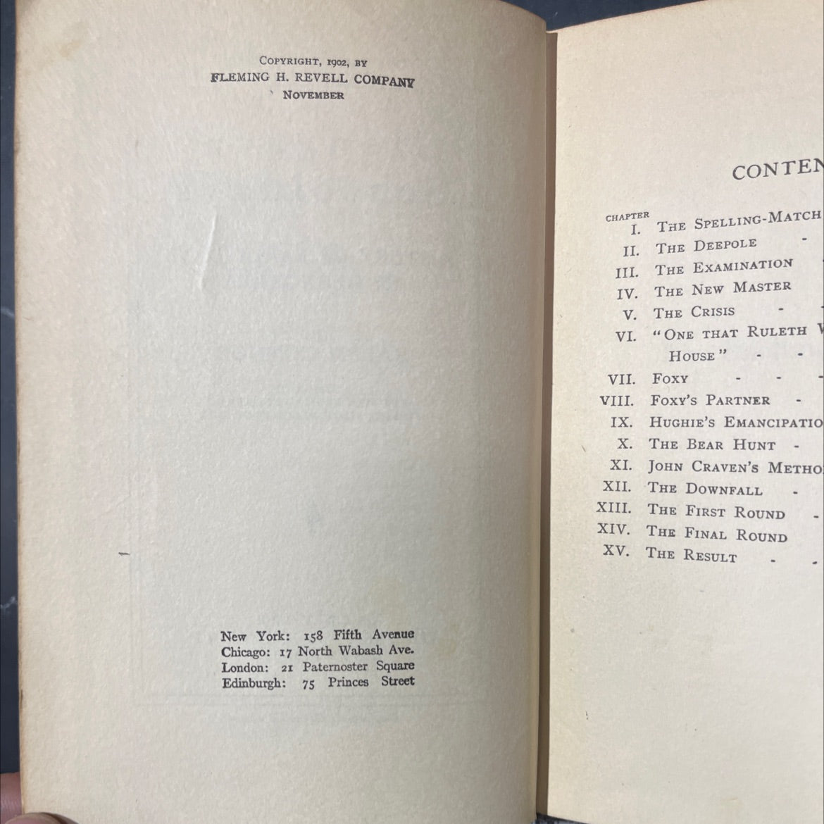 glengarry schooldays book, by ralph connor, 1902 Hardcover image 3