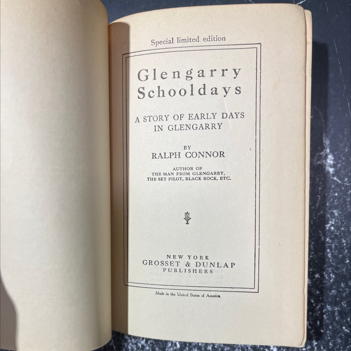 glengarry schooldays book, by ralph connor, 1902 Hardcover image 2