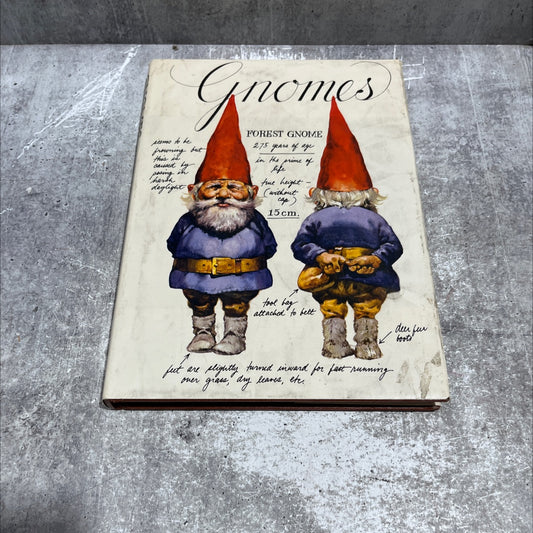 gnomes book, by Wil Huygen, 1977 Hardcover image 1
