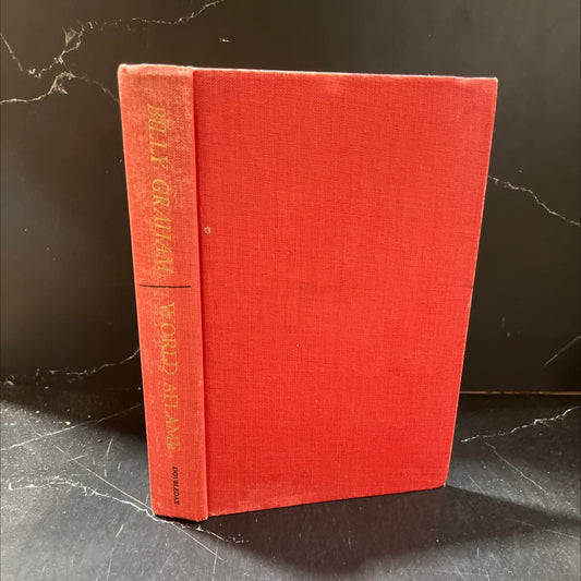 god happiness er world aflame book, by billy graham, 1965 Hardcover image 1