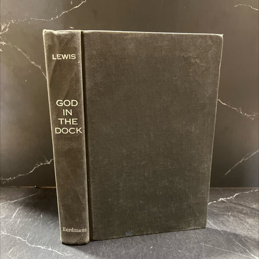 god in the dock essays on theology and ethics book, by c. s. lewis, 1970 Hardcover image 1