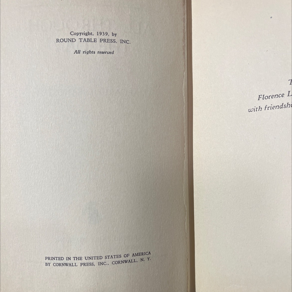 god n dad en han all through the day book, by margaret e. sangster, 1939 Hardcover image 3