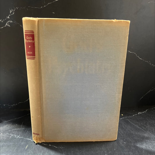 god's psychiatry book, by charles l. allen, 1953 Hardcover image 1